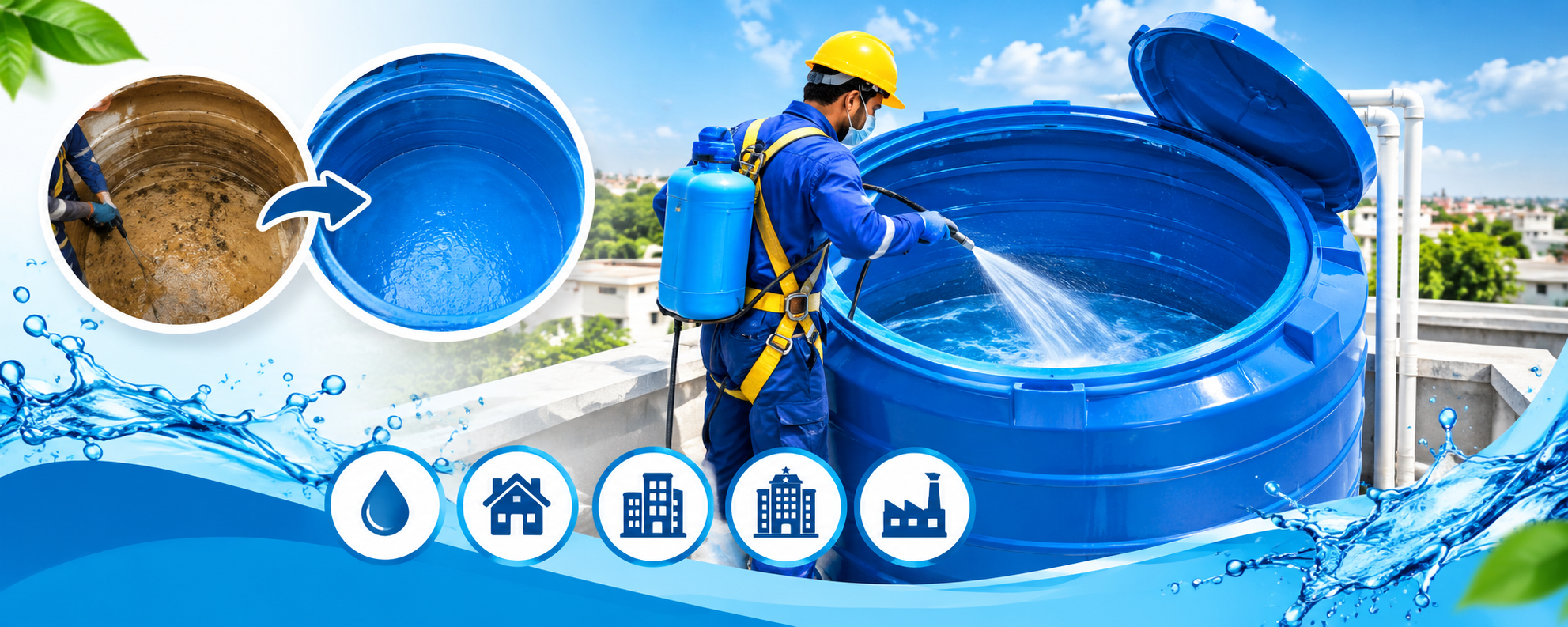 Quality Water Tank Cleaning Service